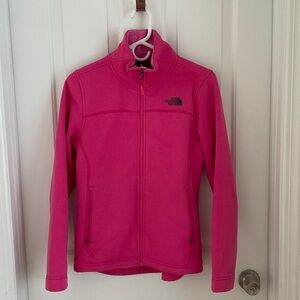 The North Face Vibrant Pink Full-Zip Jacket Women’s